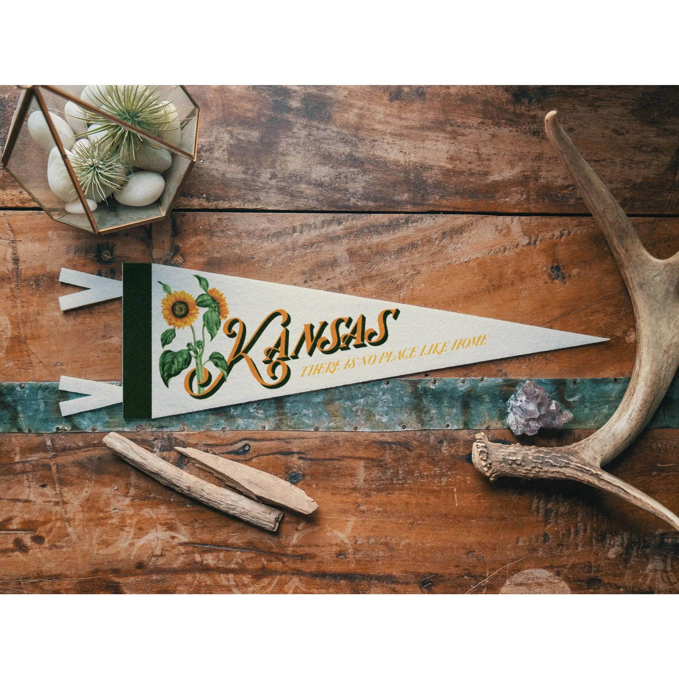 Kansas Felt Pennant