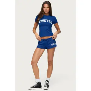 Sporty Babe Edikted Micro Shorts