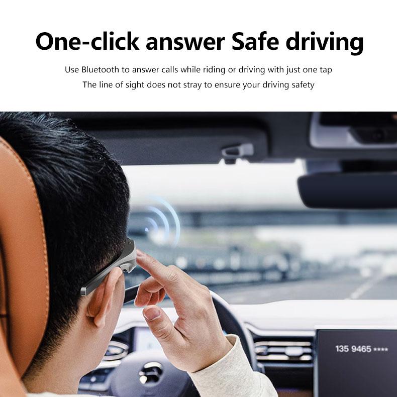 【Clearance Deal】Smart Music Sports Bluetooth Sunglasses with Dual Channel Stereo Sound for Outdoor Activities