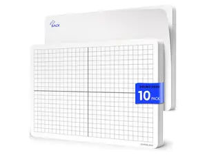 XY Graph Practice Dry Erase Flexic Sheet 9"x12" (10 pc)