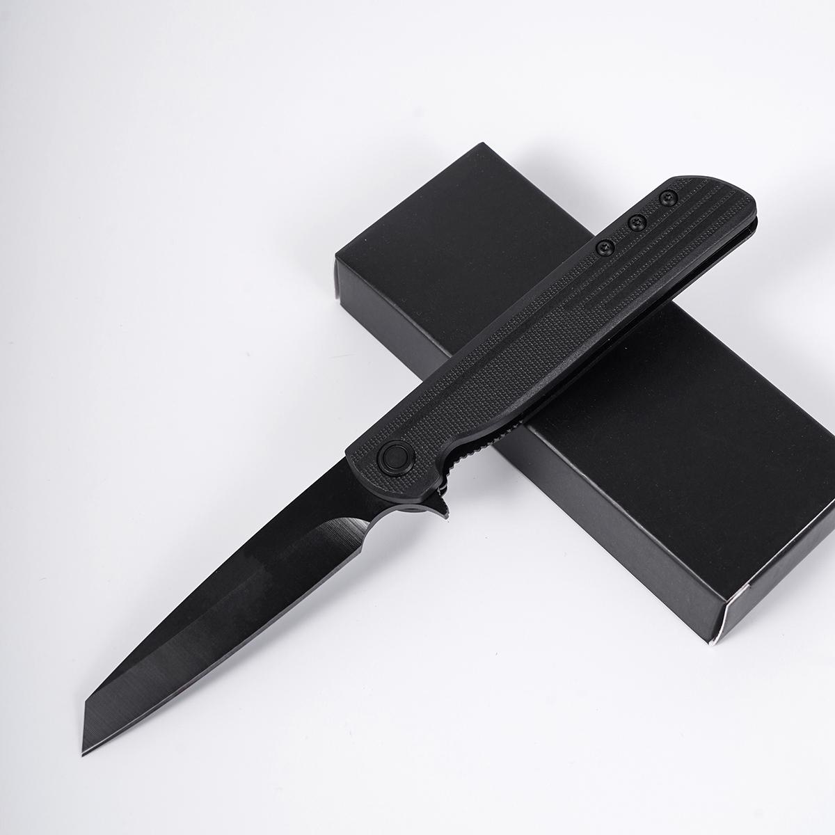 Slim EDC Folding Knife with Pocket Clip, Reliable Outdoor Gear for Camping & Bushcraft