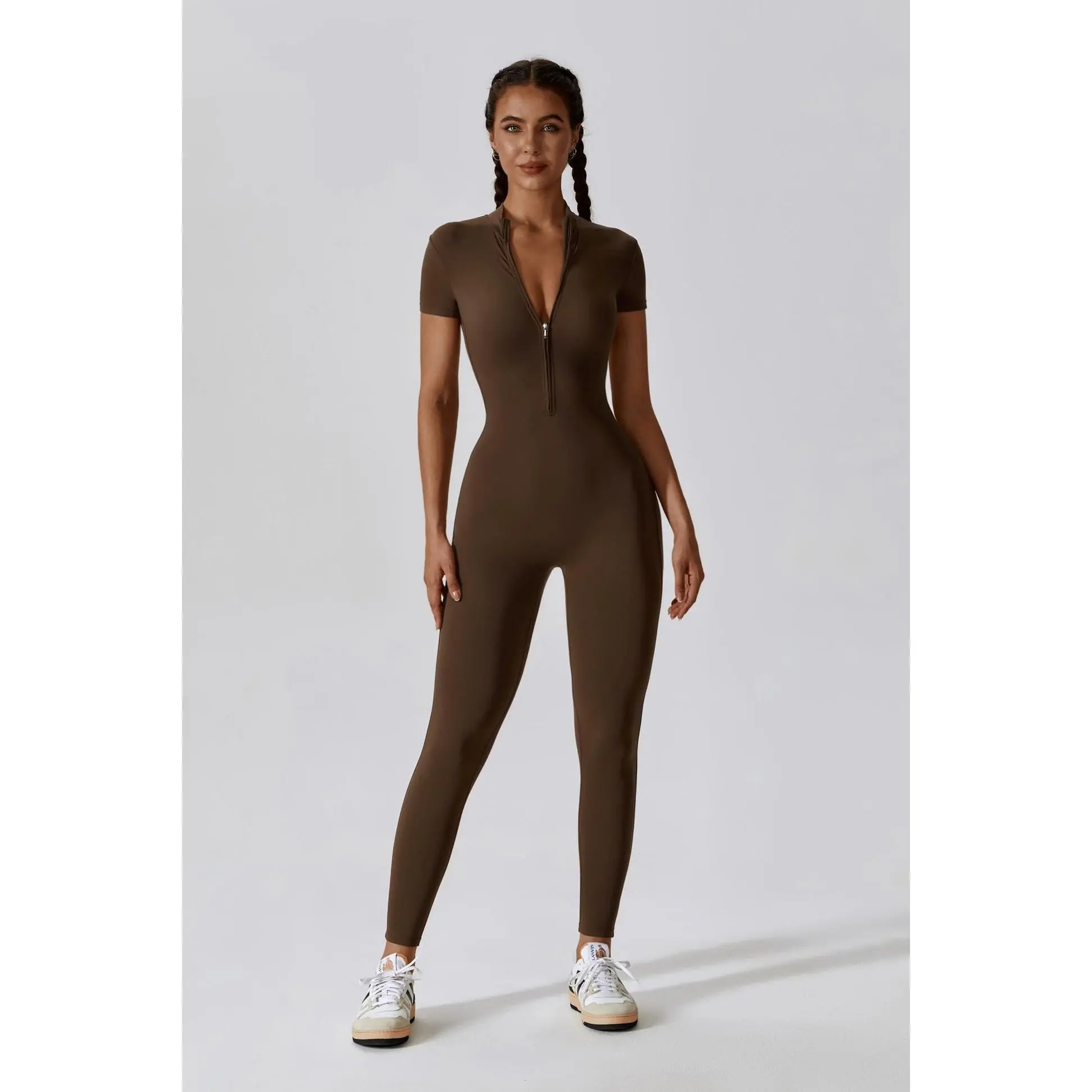 Koko Brown Body Jumpsuit