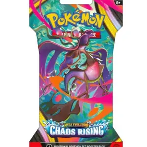 Pokemon ME4 Mega Evolution Chaos Rising Sleeved Booster Pack | Mega Dragalge