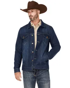Cody James Men's Coasting Medium Wash Unlined Denim Jacket - Cjfa22o7-Med Wash