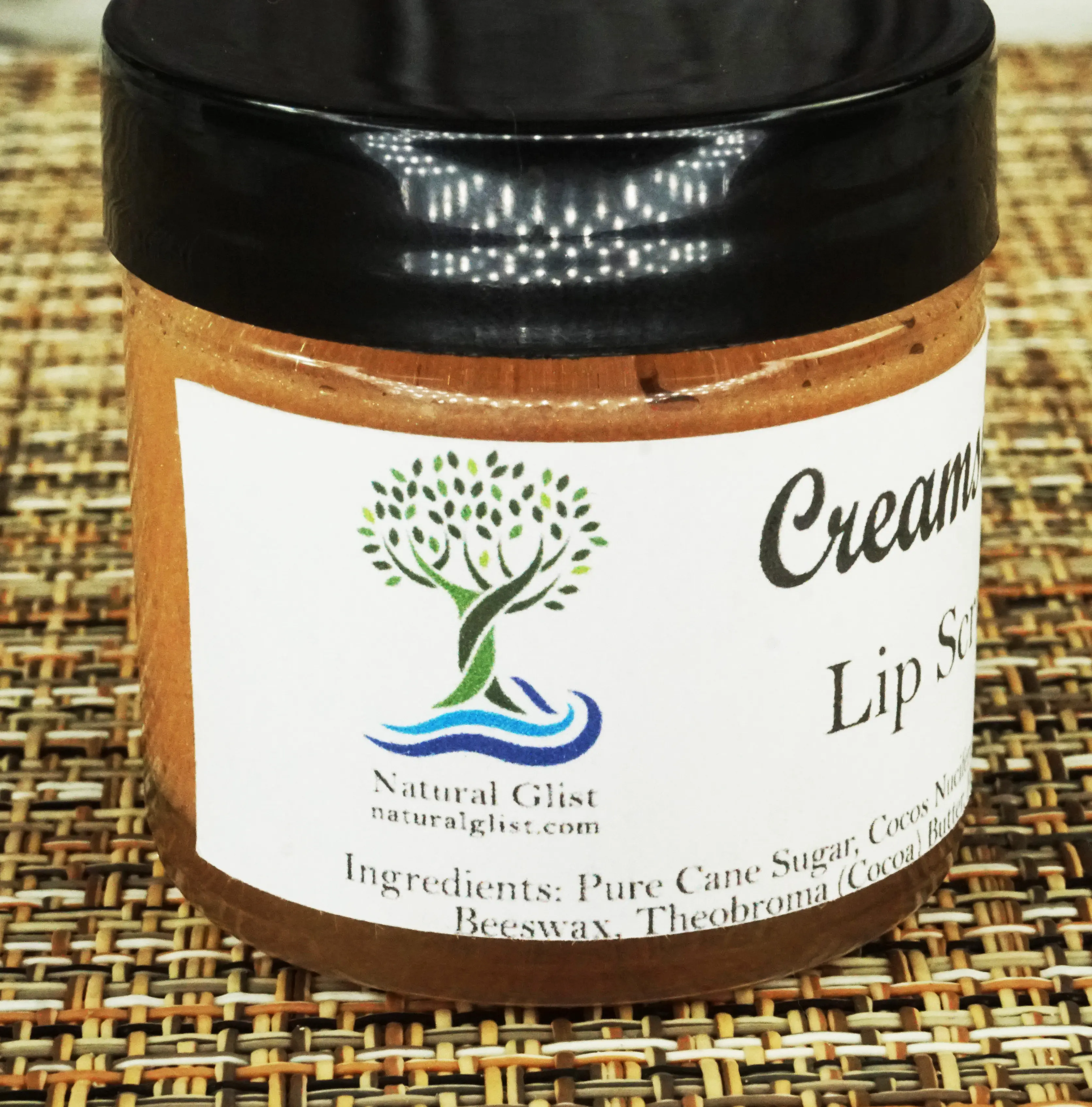 Creamsicle Lip Scrub, All-natural, (1oz)