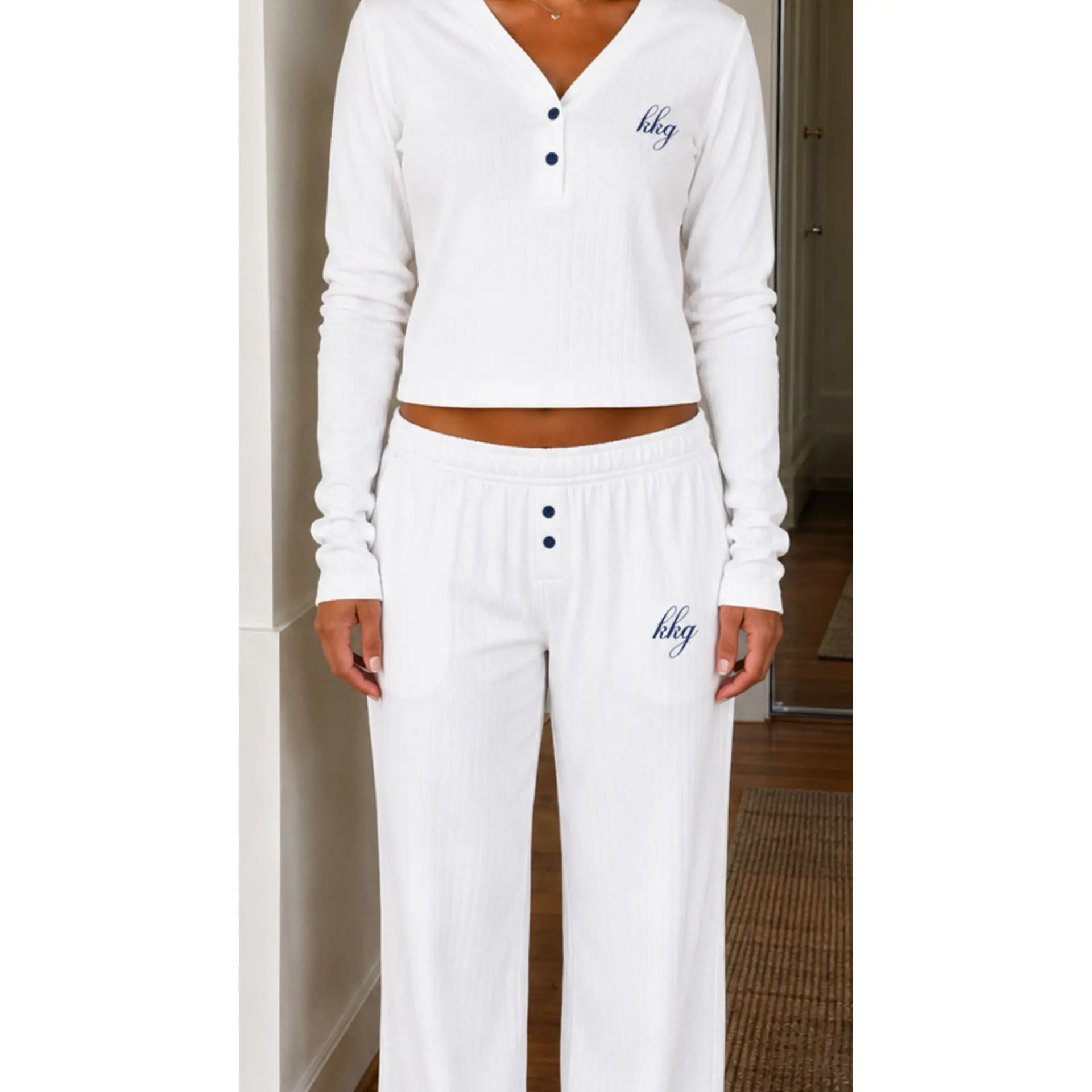 KKG pointelle pajama set