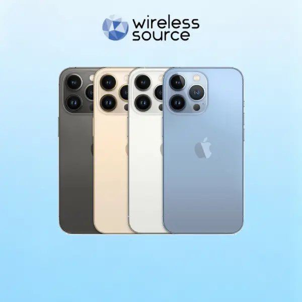Refurbished iPhone 13 Pro (Unlocked)-Excellent Condition with 1 Year Warranty  A2483