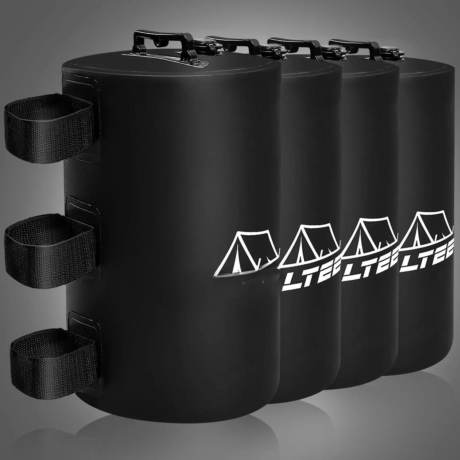 Water Weight Bag,88 LBS Water Tent Weights Set of 4 Leg Weights for Pop Up ,Canopies,Tent,Gazebo,Black
