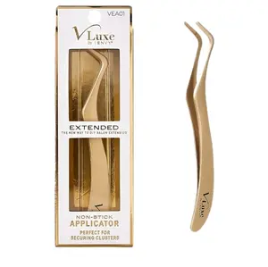 V Luxe by I ENVY VEA01 Extended Collection Non Stick Lash Applicator Mistake Proof Artificial Lash Placement Tool for Securing Clusters