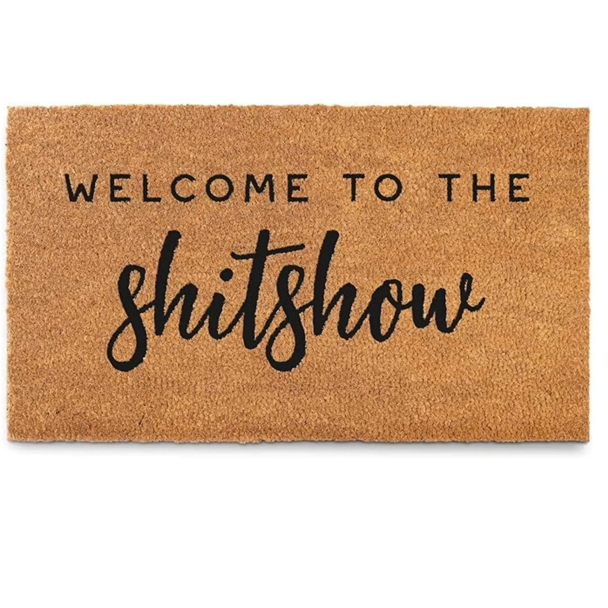 Welcome to the Shitshow Doormat  Outdoor Welcome Mat for Front Door, Outdoor Door Mat for Outside Entry, Doormat Entrance, Welcome Mat for Front Door
