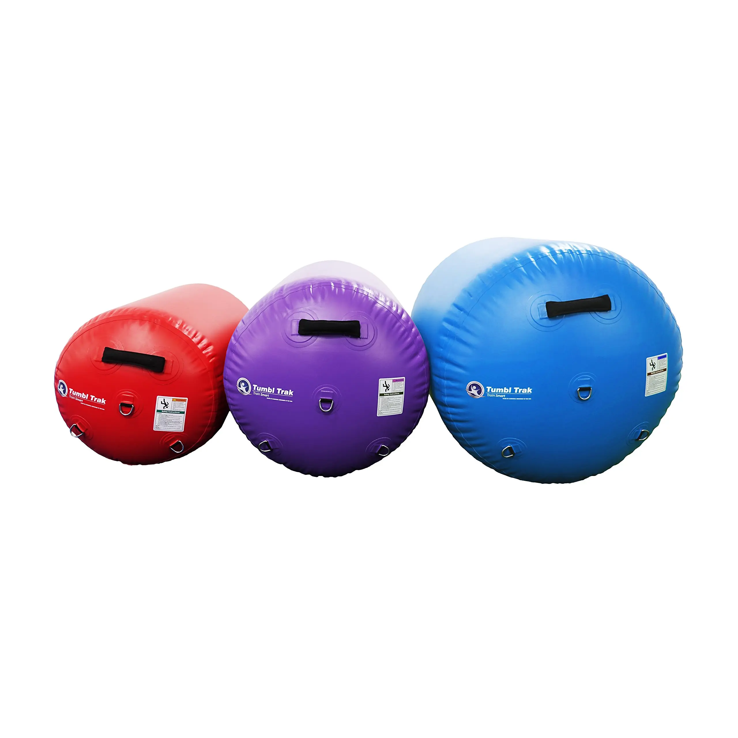 Tumbl Trak Air Barrel, Commercial Grade Air Roller for Gymnastics and Cheerleading, 24In Diameter