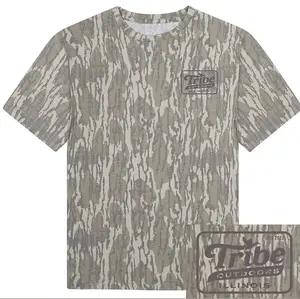 Mossy Oak Tee - Mossy Oak Washed Bottomland Mallard Tee, Hunting Shirt, Mossy Oak Shirt, 3D Camo Style T-Shirt, Gift For Men