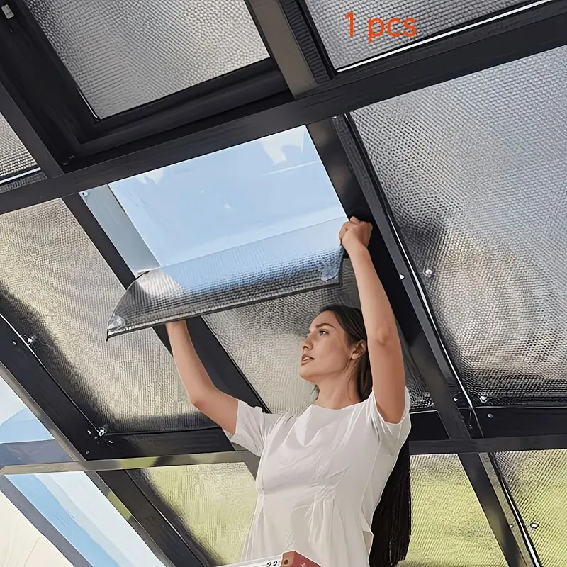 Detachable Static Window Film, Window Privacy Films, Heat Reflective UV Privacy Membrane, Anti-Glare, with Suction Cups, Ideal for Home Office Bedroom, Solar Control Window Film