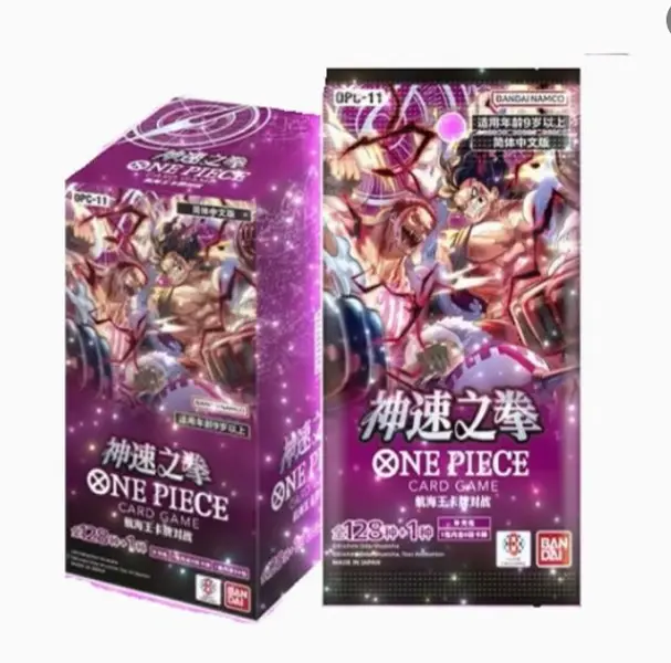 [live only] One Piece Card Game OP-11 Fist A Fist of Divine Speed (Version Japanese)