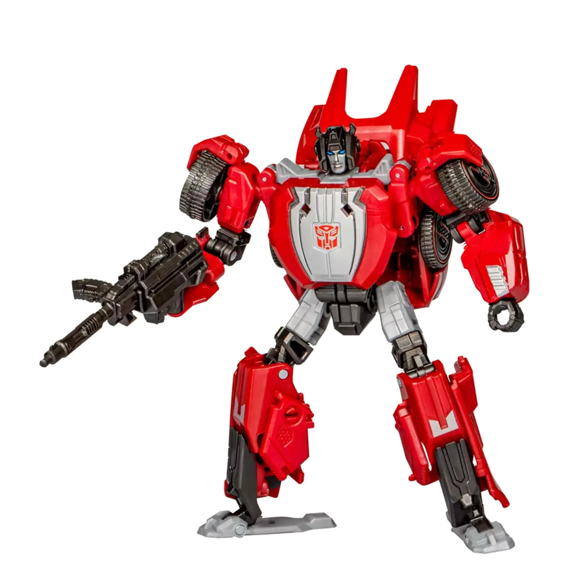 Transformers Studio Series Deluxe Collectible Action Figure - Sideswipe, Plastic Gaming Collectible, Ages 12+, Converts Mode