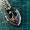 Anime merchandise: JoJo's Bizarre Adventure Golden Arrow necklace Fashion Accessories, French vintage style, unique and exquisite.