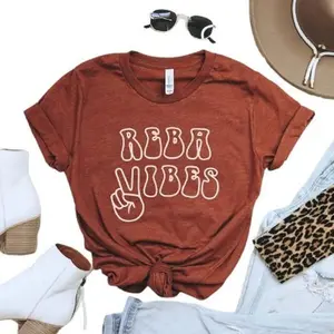 Vintage Reba Mcentire 90s Country Music Concert Tee - Retro Nashville Tank For Women Tshirt Cotton Fit Top Womenswear