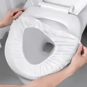 Disposable Toilet Seat Cover, 10/20/50pcs Waterproof Toilet Seat Cover, Bathroom Supplies for Home Hotel Travel, Toilet Seat Protectors