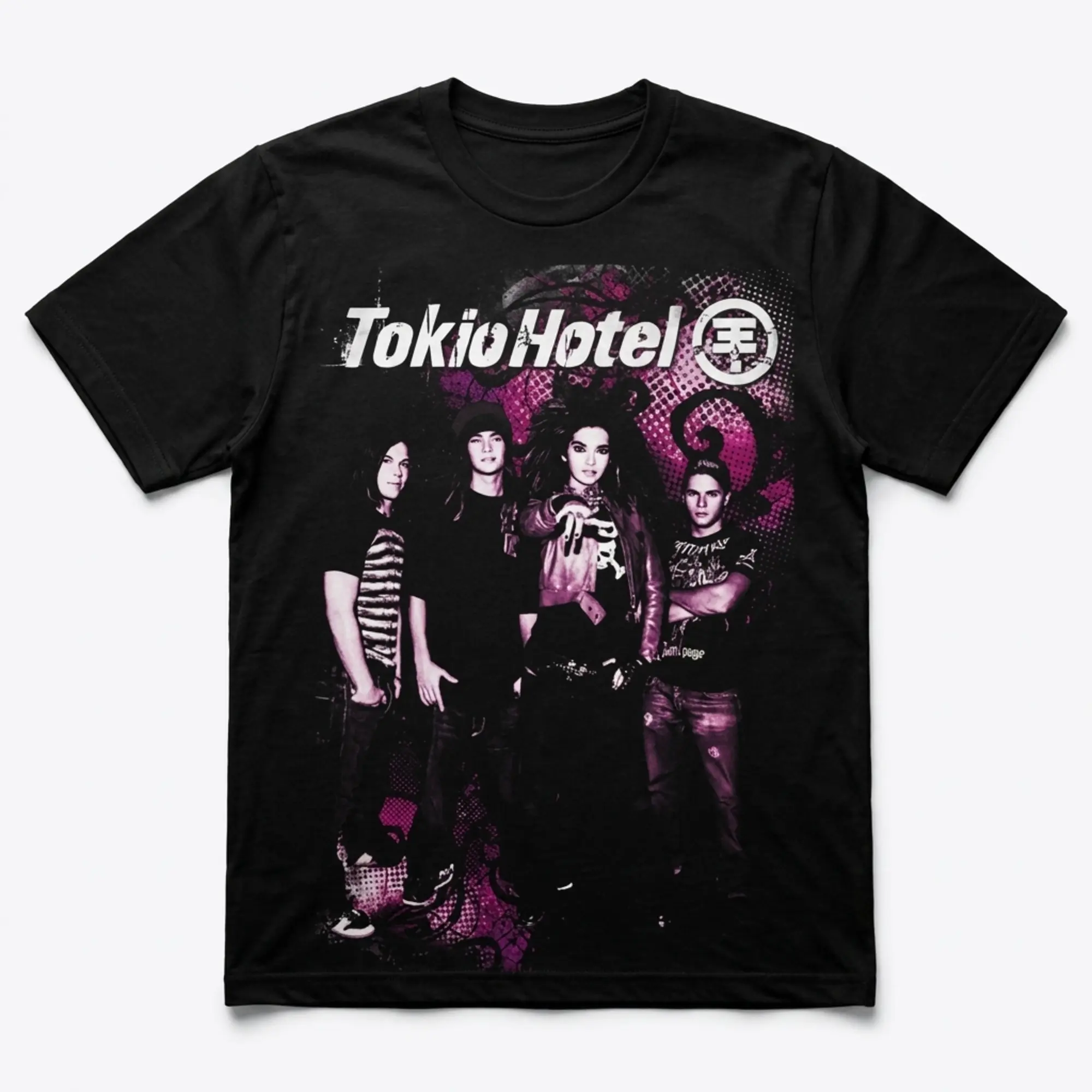 [SALE OFF 50%] Tokio Hotel frutiger metro pink and black y2k 2000’s T-Shirt