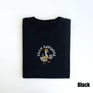 Embroidered Funny Engineer Shirt, Gift for Engineer, Engineer Humor Tee, Mechanical Electrical Civil Top, Gift for Her