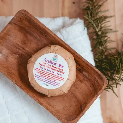 SOAPS BY LELA 75g Single Eco-Friendly Shampoo and Conditioner Bar - Nourishing Hair Repair Blend for All Hair Types, Glossy Silky Smooth Results with Pineapple Scent, Argan, Bergamot, Glycerin, Jojoba, Tea Tree Oil, 0-Waste Moisture Boost Haircare