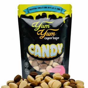 Gummy Coffee Beans – 1 LB Bag - Coffee-Flavored Candy Mix (Light, Medium & Dark Roast) – Caffeine-Free Chewy Treat for Coffee Lovers