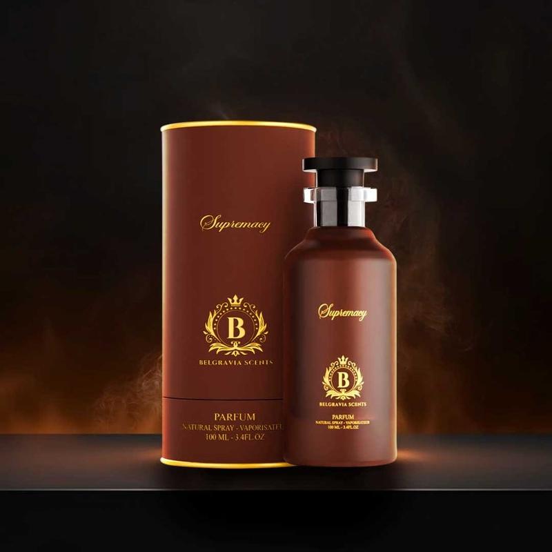 Belgravia Scents Supremacy - 100ml Eau De Parfum - Enchanting Fragrance With Notes Of Rose, Agarwood, Saffron, Ambergis & Black Pepper.