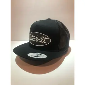 Trucker style hat New Black Peterbilt Cap Dad gift Vintage Trucker Hat Black Hat Snapback Hats Peterbilt Trucker Hat Trucker Hat Man