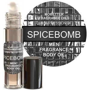 MOBETTER FRAGRANCE OILS Spicebolt Perfume Fragrance Body Oil for Men