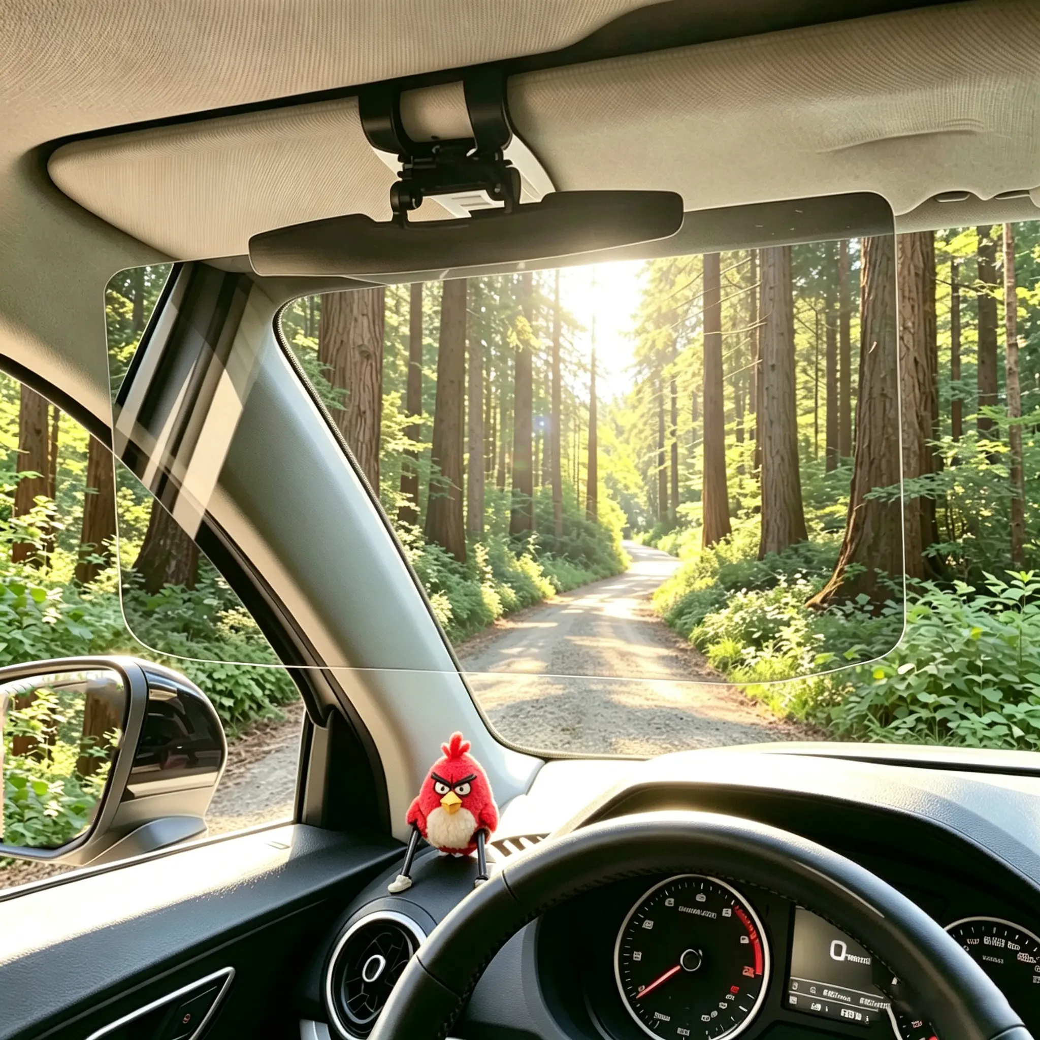 Universal Car Sun Visor Extender, Anti-Glare Front Window Polarized Lens, UV400 Protection, 12.6" Wide, 5-Second Clip-On Installation for Safer Driving, Automotive Windshield Sun Shade Accessory, Automotive Windshield Sunshades, Sun Shield For Car Windshi