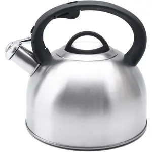 3L  Kettle for Stove Top, Loud Whistling  Kettles Water Boiler, Stainless Steel Kettle with Anti-Heat Handle and Simple  Button to Control Kettle Outlet