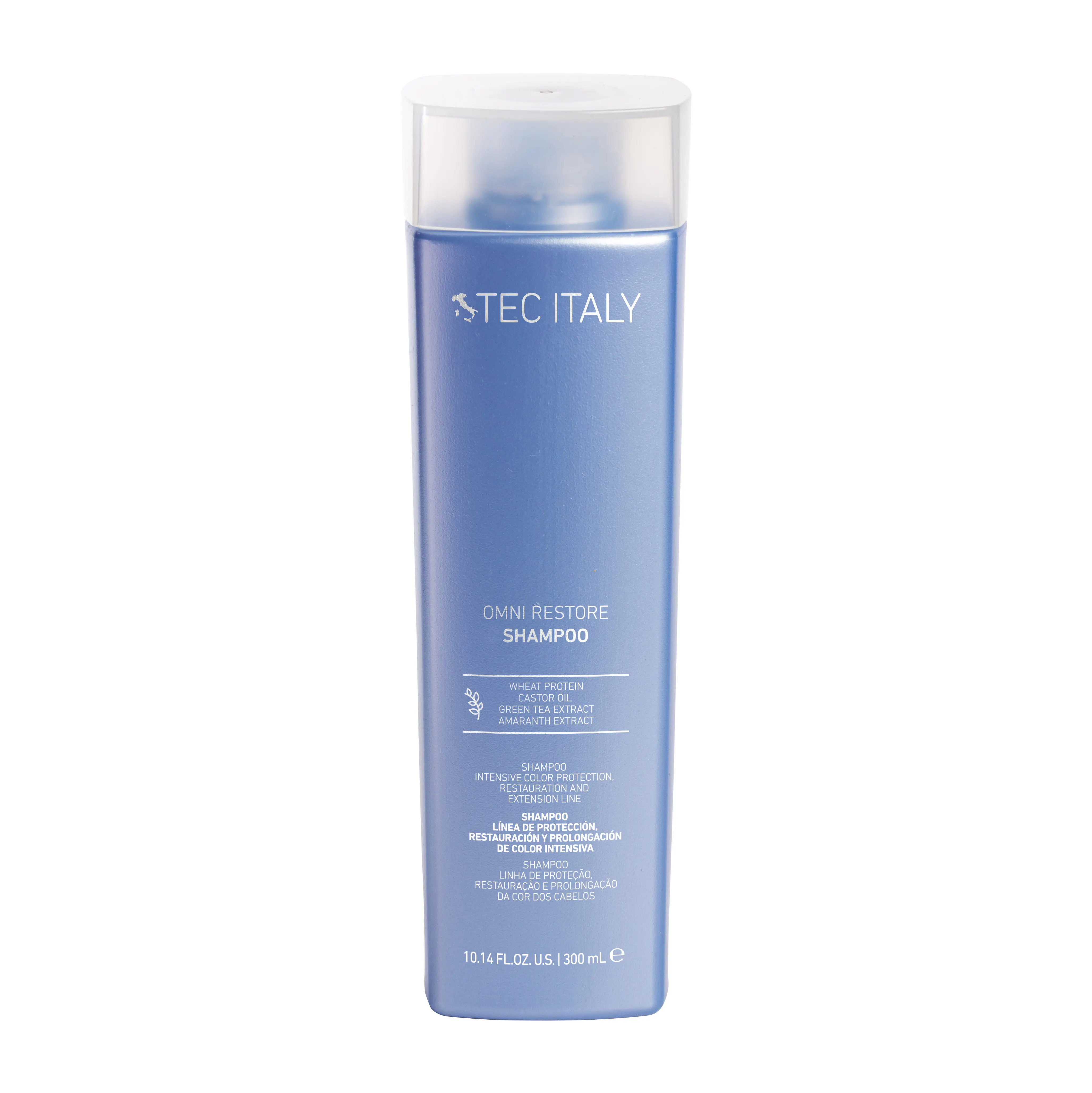 Sulfate-Free Shampoo for Damaged Hair with Amaranth Extract & Wheat Protein, Haircare with UV & Color Protection, 10.1 oz, Restore, Uv Protection, Anti-Frizz, 250G, Color Restoring, Liquid, Green Tea, Hair-Moisturizing, Hydrating, Colour Protection