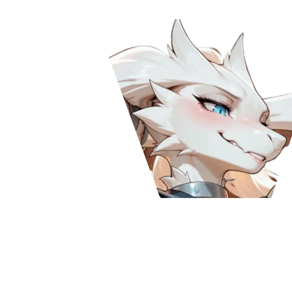 Legendary White Dragon Vinyl Sticker, Majestic Fantasy Creature Art Decal, Celestial Sky Beast Design, Glossy Finish, Laptop Car Water Bottle Decor