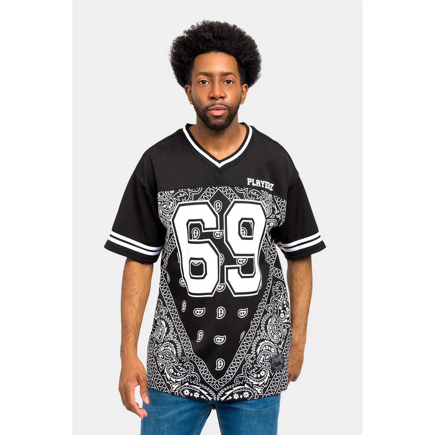 Bandana Paisley 69 Football Jersey