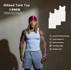 Essential Ribbed Tank Set