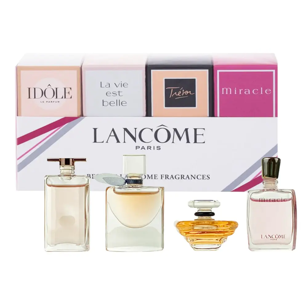 Lancome The Best of Lancome 4 Piece Variety Fragrance Gift Set for Women