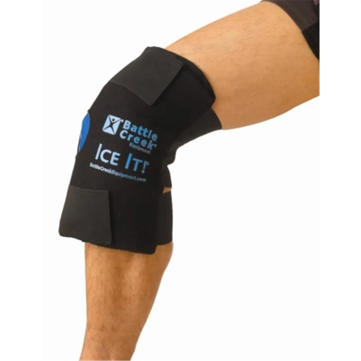 212 MAIN Deluxe Ice Therapy Knee Support - 12in x 13in Latex-Free Flexible Mold Material, Reusable Pack, Removable Cover, Foam Cushion, Quick Freezing, Temperature-Retaining, Condensation-Preventing for Pain Relief (Neck, Shoulder Sports Compression Use)