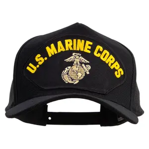 U.S. Marine Corps Patched Snapback Hat Made in USA