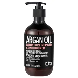 Cab's Argan Oil Repair Conditioner for Nutrition and Hydration - Repair for Damaged, Frizzy, Thinning, and Color Treated Hair 16.9 fl oz