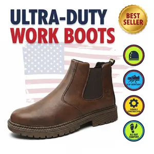 Anti-Smash Nail-Proof Shock-Absorbing Advanced Waterproof Quick-Dry Men Women Farming Agriculture Garden Boot - Anti-Slip Durable Comfortable Gear