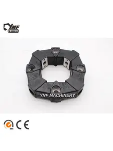 YNF Excavator Connecting Glue Assembly CF-A Flexible Coupling CF-A-140-S0 Size 140 Rubber Coupling