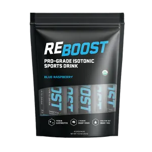 REBOOST Blue Raspberry Electrolyte Powder for Hydration & Focus