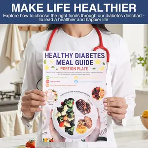 Dietary Poster Set, Blood Sugar Diet Guide Food Comparison Chart, Healthy Recipe Foldable Sheets, Low Gi Food List, Nutrition Reference Manual