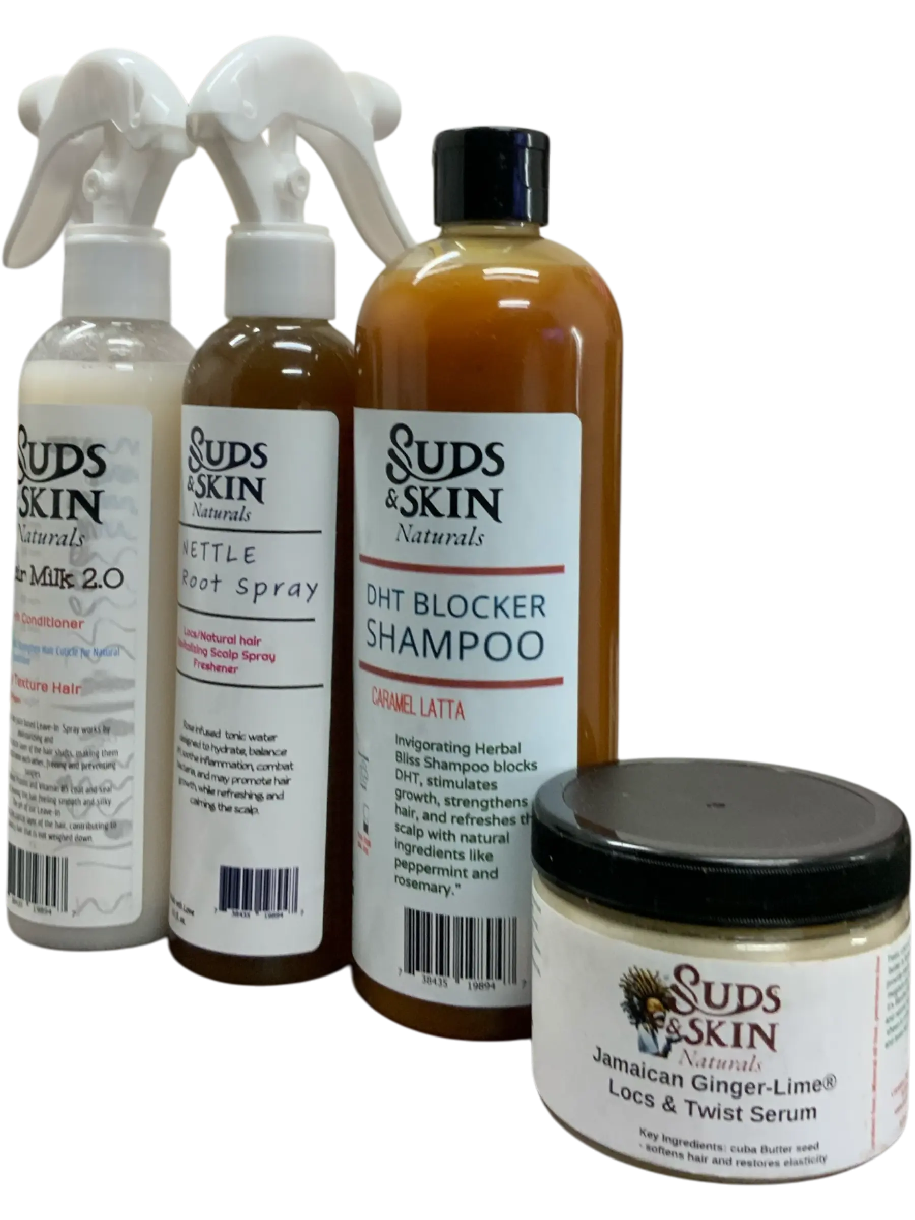 4-Piece Hair Growth Locs  Kit