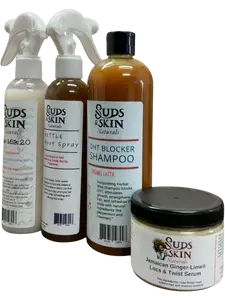 4-Piece Hair Growth Locs  Kit