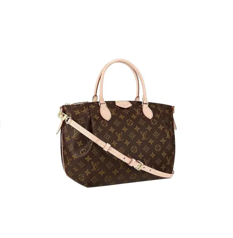 Pre-owned Louis Vuitton Turenne PM Monogram Canvas Vachetta Trim Detachable Strap Shoulder Crossbody Bag