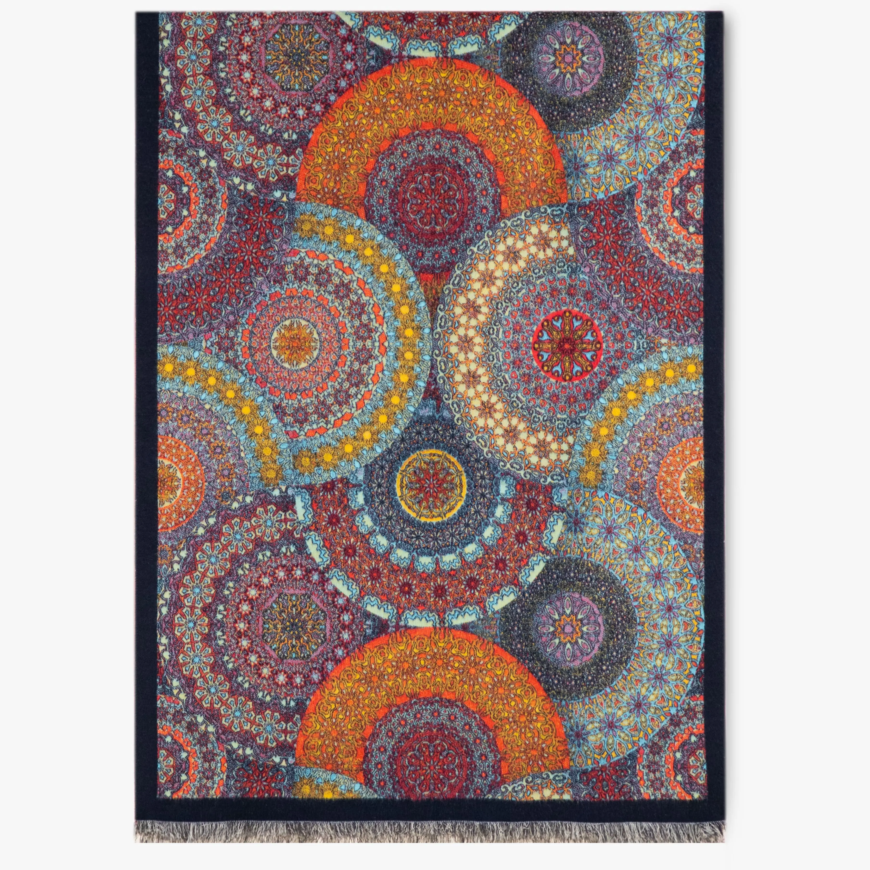 Overlapping Flower Circles