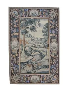 681 - China  Needlepoint Wool Tapestry