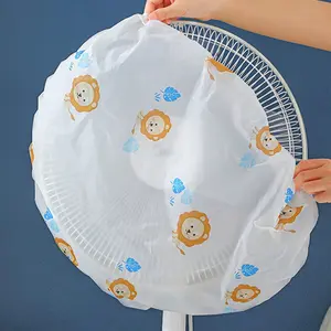 3/1 pcs-Fan Dust Cover Set, High-Strength Pe Material, Stackable Design, Fits Tabletop/floor/hanging Fans, Easy Clean, Standard Size, Home Office Storage