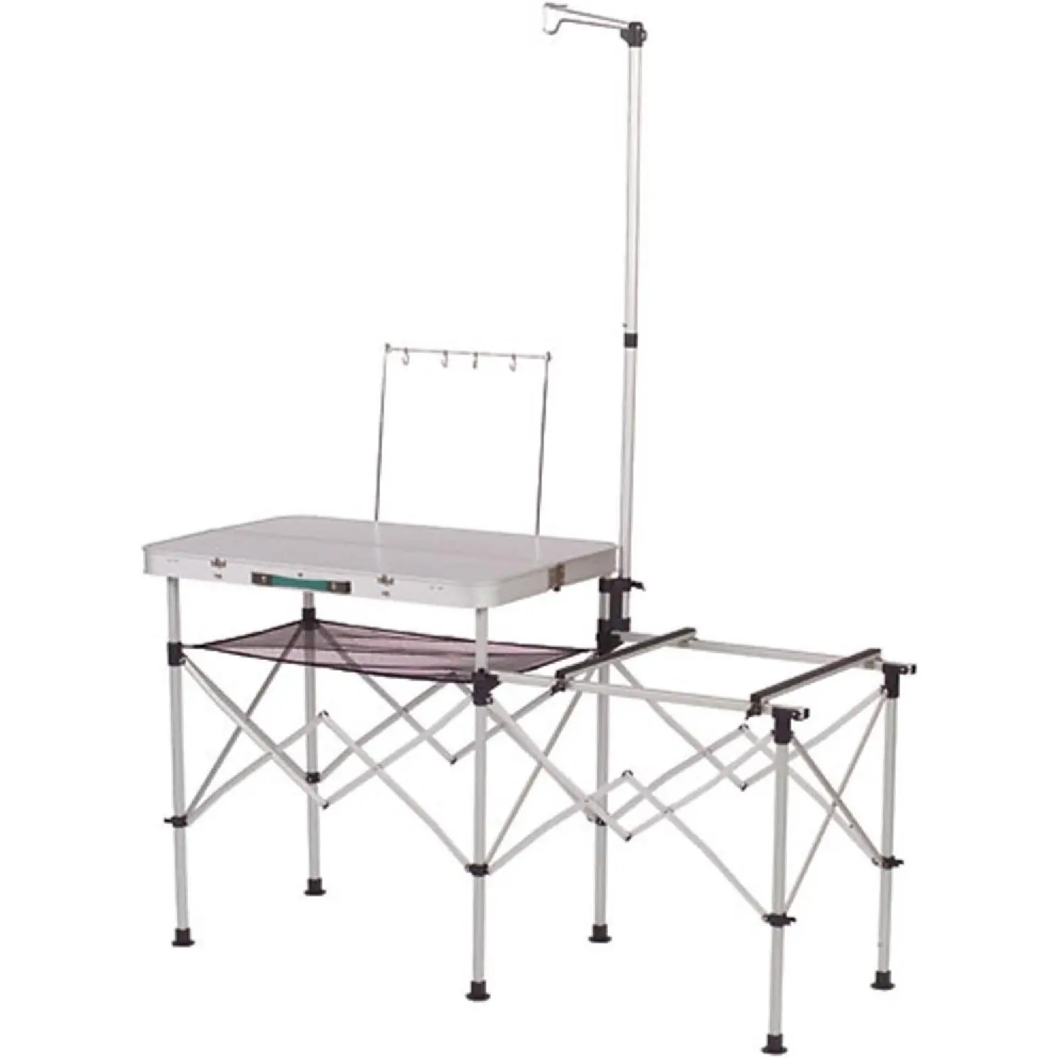 Foldable Portable Camping Kitchen, Outdoor Folding Kitchen with Food Prep Area, Ideal for Camping, Tailgate Parties, Barbecues, and More